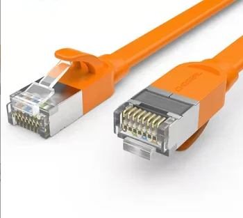 TL135 Мрежов кабел шеста категория домашни сверхтонкая високоскоростната мрежа cat6 gigabit 5G бърза компютърна изпращане на съединителната скок