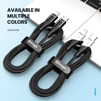Elough USB C до осветительному кабел за iphone iOS PD Type C Кабел 20 W за iPhone 13 12 Pro Xs Max MacBook iPad USBC Кабел за предаване на данни