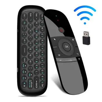 Мини Безжична Клавиатура Air Mouse IR Дистанционно Управление за Android TV Box Компютър Безжично Дистанционно Управление Мултифункционална Клавиатура