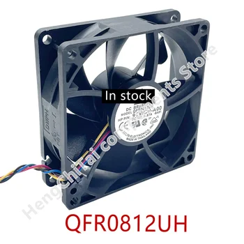 Оригинален работен QFR0812UH 9CWCH-A00 12 В 0.87 A 8 см 4 тел PWM вентилатори за охлаждане регулатор на скоростта