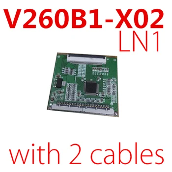 За V260B1-LN1 LCD дисплей с 45 на контакти RSDS (1 канал) Жак 0,5 мм 1366x768 LCD-led панел адаптер такса конвертор конектор