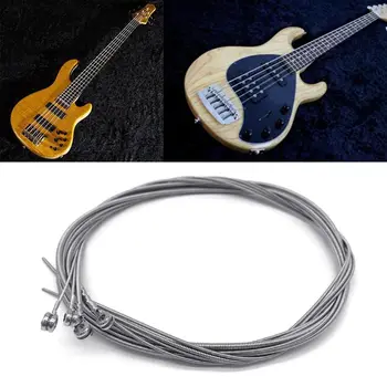 1 комплект Отбелязва Струните Стомана Кабел за 4-струнни Части на електрическата бас китара (044-100)