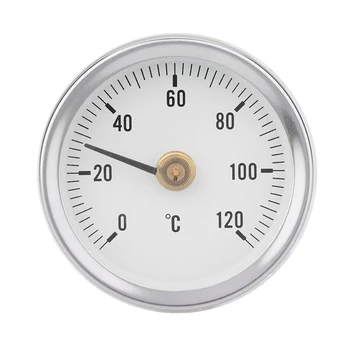 Ts-W50A на Термометъра За гореща вода, Термометър за тръби, Биметаллический Скоба за тръби от Неръждаема Стомана, Датчик за температура