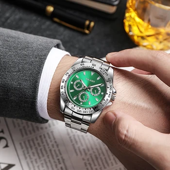 Luxury Brand Men Quartz Fashion Watches Full Stainless Steel Sports Men ' s Wrist Watch Relogio Masculino часовници спортни мъжки