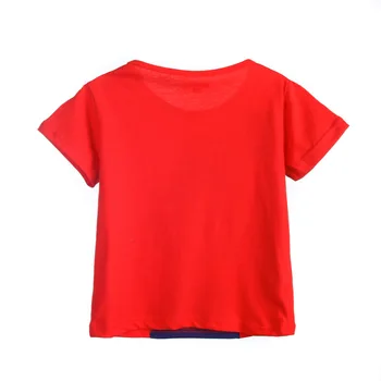 Little Maven/ Нова Лятна Модна Тениска с къс ръкав и кръгло деколте за момчета, Брандираната Памучен Качествена Трикотажная Детска Тениска