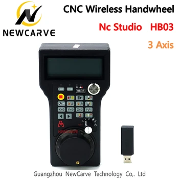 HB03 Nc Studio 3 Ос Маховик Безжичен MPG Ръкохватката Weihong Дистанционно Управление За Смилане на Струг С ЦПУ Замени WHB03 NEWCARVE
