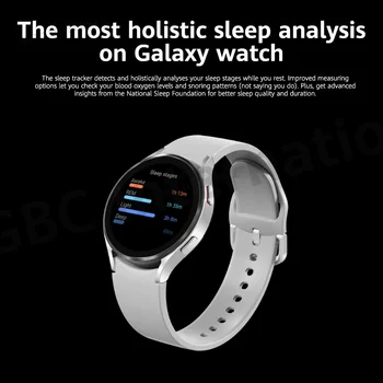 Оригинални Samsung Galaxy Watch 4 Bluetooth SM-R870 44 мм Умен часовник Watch4 AMOLED Дисплей за измерване на кръвно налягане Часовник 4 BT