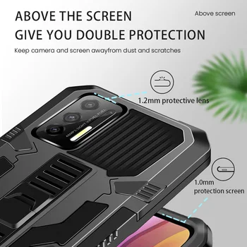 Нов устойчив на удари Защитен Калъф За Motorola E7 Plus E6S E 2020 E5, Защита От Падане, Брони, Скоба, Калъф за Телефон Moto One Fusion 5G ACE