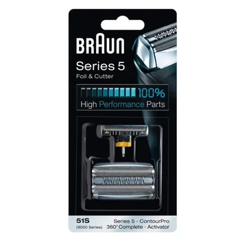 Самобръсначка Braun 51S Сменяеми ножчета за бръснене серия 5 бритвенных глави (8998 8595 8590 5643 5644 5645 590cc 570cc 550cc 570)