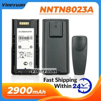2900 mah NNTN8023, NNTN8023A, NNTN8023AC Батерия за Motorola MTP3100 MTP3150 MTP3250 Двустранно радио Батерия с клипс за Колан