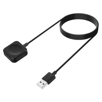 Магнитна USB Безжична зарядно устройство ще захранване на базова станция кабел Малък лек преносим пътен да Просо Пръстен 4 и Apple Watch 1/2/3/4