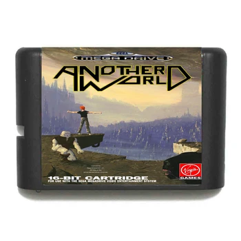 Един различен свят на 16 бита MD Игрална карта За Sega Mega Drive За Genesis