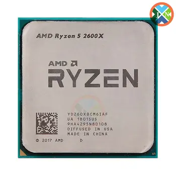 AMD Ryzen 5 2600X R5 2600X 3.6 Ghz Шестиядерный двенадцатипоточный процесор YD260XBCM6IAF Socket AM4