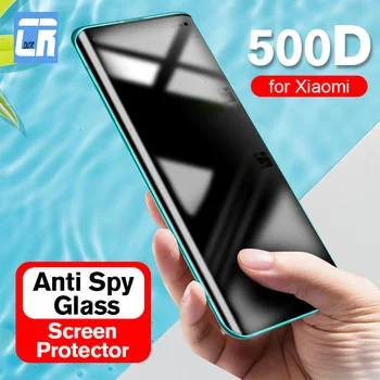 500D Защитно фолио за екрана с пълно покритие за Xiaomi 10 9T 10T Pro, anti-spyware Закалено Стъкло за Redmi Note 11s 10s 9s 8 7 K50 Pro