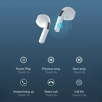 Live Шушулките HT38 TWS Bluetooth Слушалки, Bluetooth-съвместими 5.0 Безжични Слушалки в ушите с микрофон за iPhone Xiaomi Нови