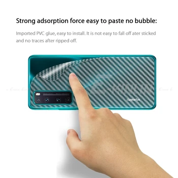 Защитно Фолио За Екрана, заден Капак От Въглеродни Влакна За Huawei P50 P40 P20 P30 Pro Lite 5G E Plus P Smart S 2019 2020 2021 Защитно Фолио