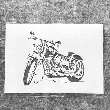 A4 29 см Мотоциклет САМ Многостенни Листове Живопис Албум За Албуми за Оцветяване Релеф Албум Декоративен Модел