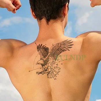 Водоустойчивые временни татуировки стикер татуировки ястреб стикери флаш татуировка фалшиви татуировки за мъже