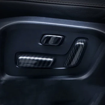 За Mazda CX-5 CX5 2017-22 Дръжка на Ключа за Регулиране на седалката Бутон за Управление Капак от въглеродни влакна Модел Тапицерия за Автомобилни Аксесоари Стикер за интериора