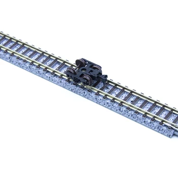 N Мащабна Модел Влакове Директно трасе С 9 мм Калибром Играчка е 1:160 Пясък маса, Строителни Природа Диорама Дължина 28 см Пластмаса И сплави