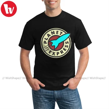 Тениска Planet Express Сладка Тениска С Къс Ръкав От 100 Памук Градинска Графична Тениска Плюс размер за Мъже