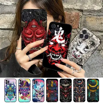Калъф За телефон Samurai Te Mask за iPhone 8 7 6 6S Plus X SE 2020 XR XS 14 11 12 13 Mini Pro Max Мобилен Калъф
