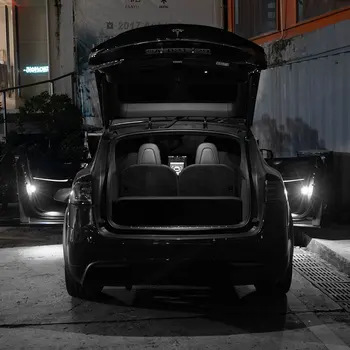 Авто Led Лампа За Вътрешно Осветление Tesla Модел 3 Модел S Модел X Ултра Ярки Светлини За Багажника Подмяна На Авто Врата Лампа Аксесоари