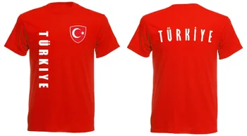 Тениска Turkei Мъжки Легенда на Футбола, Футбол, Турция, Джърси, Летни Блузи с Къс Ръкав, Homme, Тениска