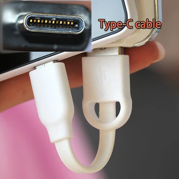10 см Тип C до USB2.0-Къс кабел за трансфер на данни и зареждане за тип C до USB 2.0 Кабел за пренос на данни и зареждане